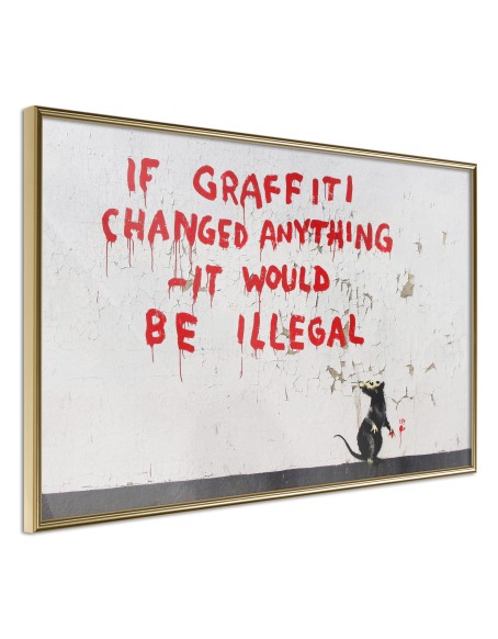 Плакат - Banksy: If Graffiti Changed Anything