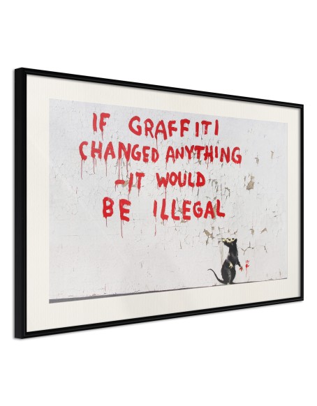 Плакат - Banksy: If Graffiti Changed Anything