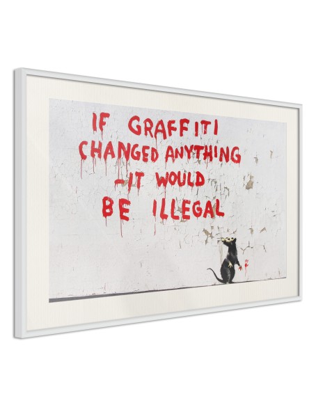 Плакат - Banksy: If Graffiti Changed Anything