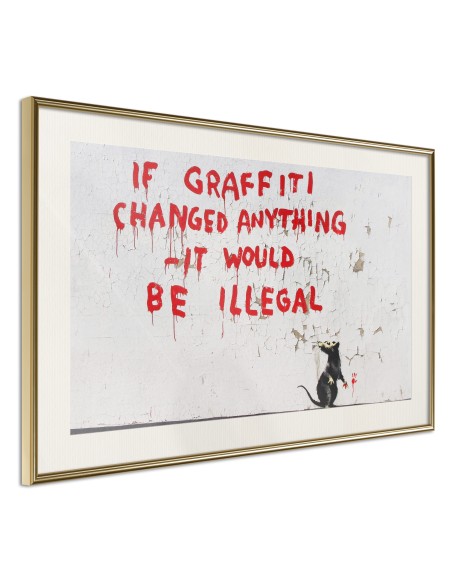 Плакат - Banksy: If Graffiti Changed Anything