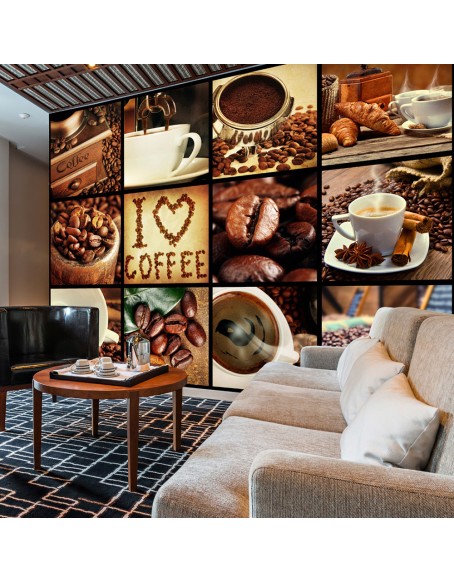 Фототапет - Coffee - Collage