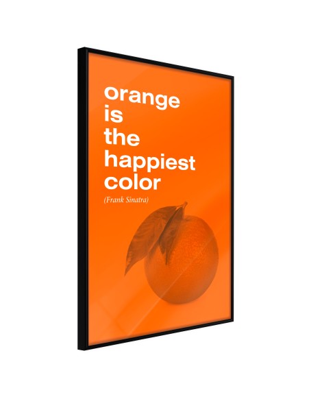 Плакат - Orange Colour