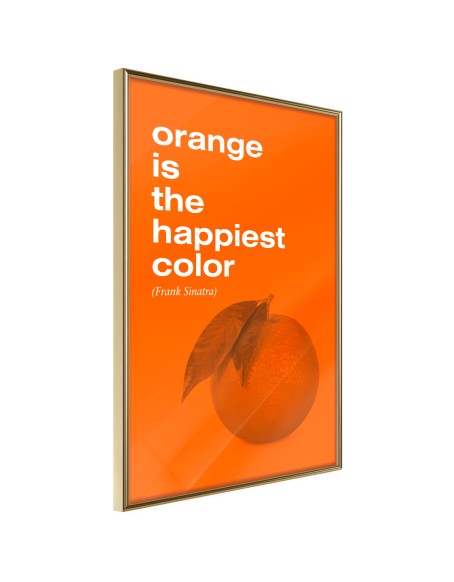 Плакат - Orange Colour