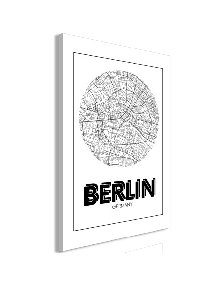 Картина - Retro Berlin (1 Part) Vertical