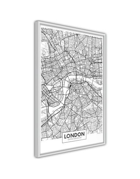 Плакат - City Map: London