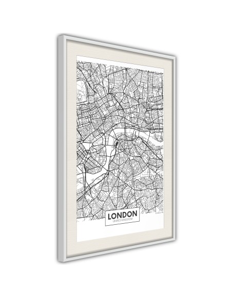 Плакат - City Map: London