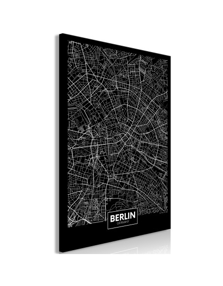 Картина - Dark Map of Berlin (1 Part) Vertical