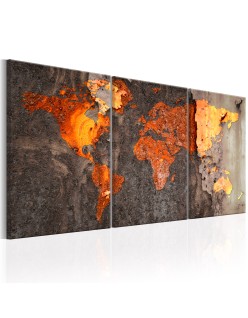 Картина - World Map: Rusty World