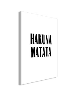 Картина - Hakuna Matata (1 Part) Vertical