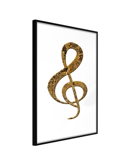 Плакат - Golden Treble Clef