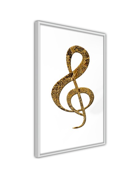 Плакат - Golden Treble Clef