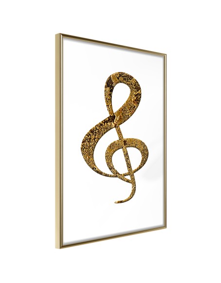 Плакат - Golden Treble Clef