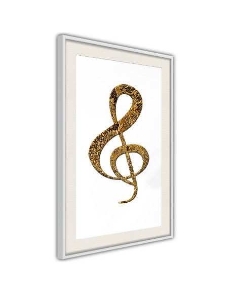 Плакат - Golden Treble Clef