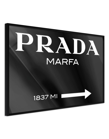 Плакат - Prada (Black)