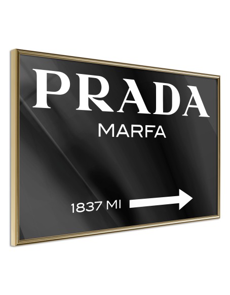 Плакат - Prada (Black)