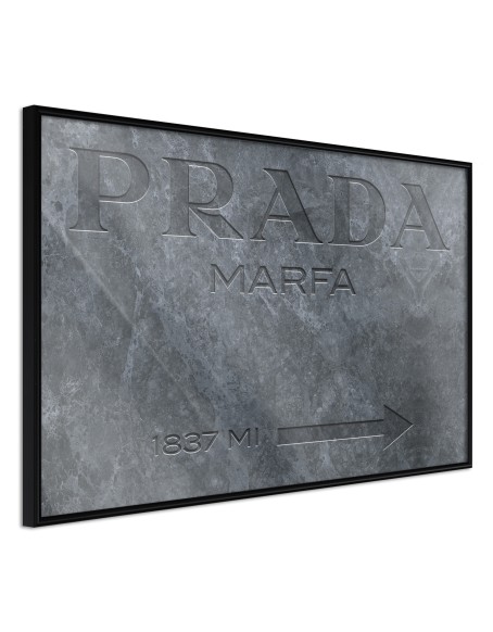 Плакат - Prada (Grey)