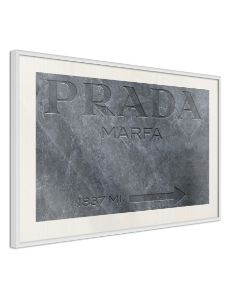 Плакат - Prada (Grey)