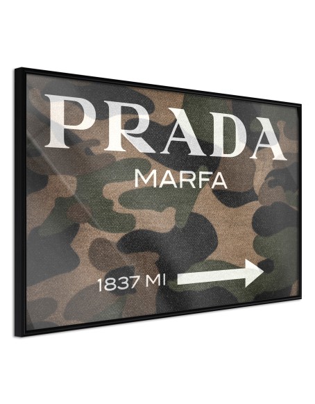 Плакат - Prada (Camo)