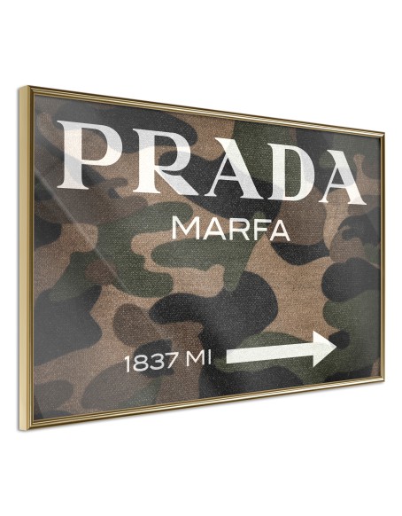 Плакат - Prada (Camo)