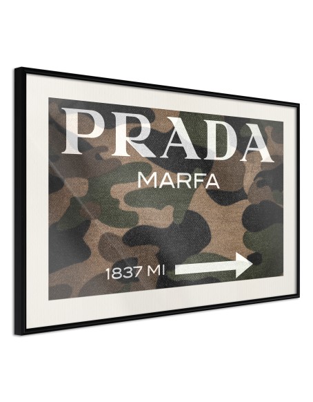 Плакат - Prada (Camo)