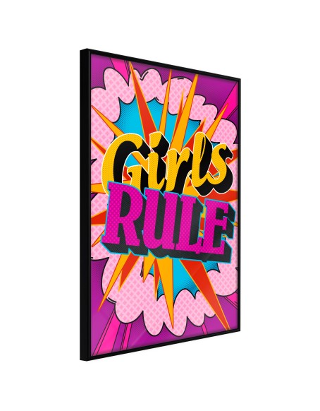 Плакат - Girls Rule (Colour)