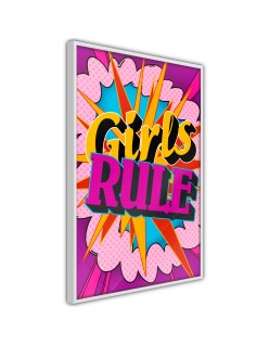 Плакат - Girls Rule (Colour)