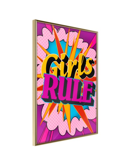 Плакат - Girls Rule (Colour)