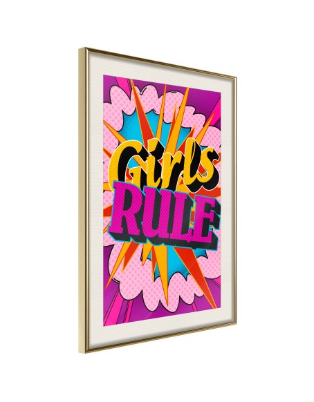 Плакат - Girls Rule (Colour)