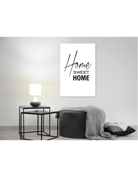 Картина - Black and White: Home Sweet Home (1 Part) Vertical