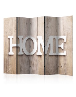 Параван - Room divider – Home on wooden boards