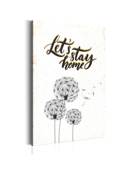 Картина - My Home: Let's stay home