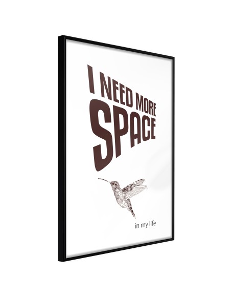 Плакат - More Space Needed