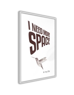 Плакат - More Space Needed