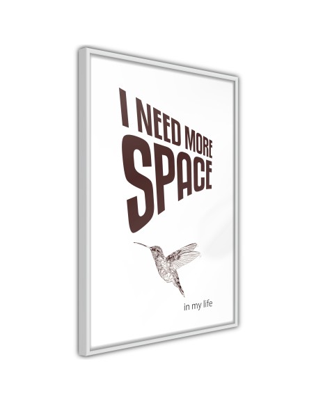 Плакат - More Space Needed