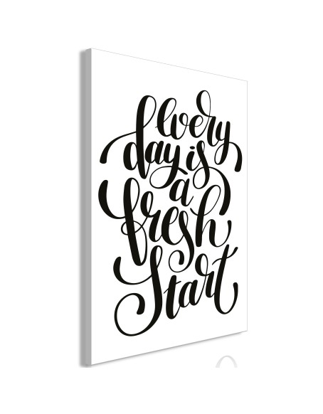 Картина - Every Day Is a Fresh Start (1 Part) Vertical