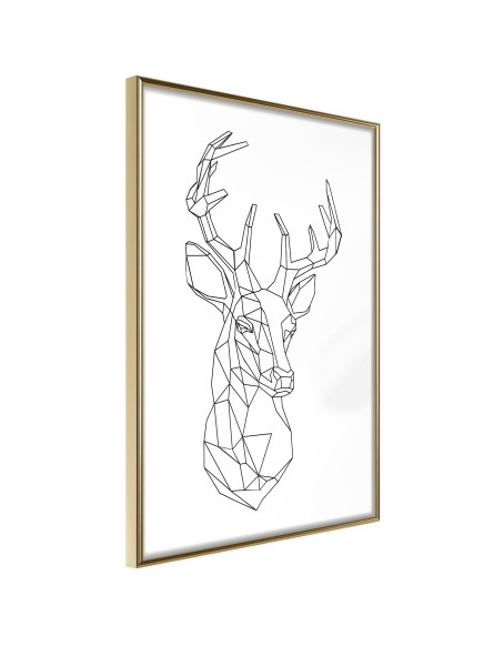 Плакат - Minimalist Deer