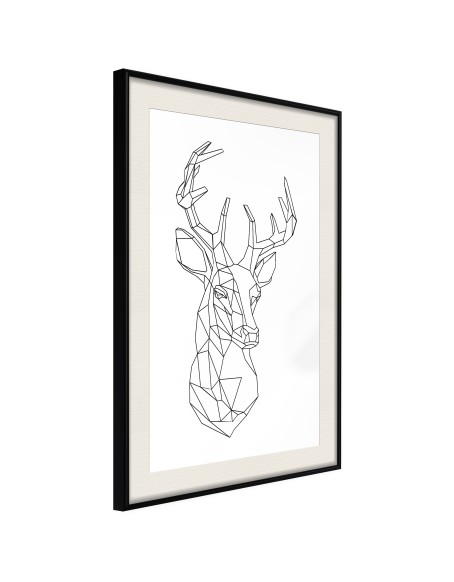 Плакат - Minimalist Deer