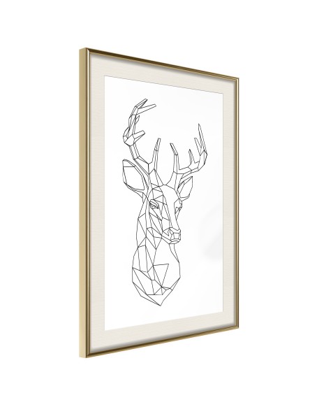 Плакат - Minimalist Deer