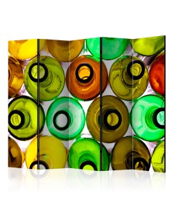 Параван - bottles (background) II [Room Dividers]