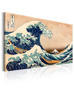 Картина - The Great Wave off Kanagawa (Reproduction)