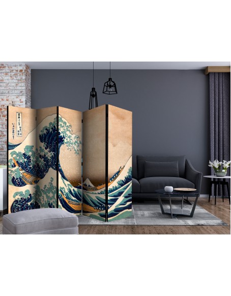 Параван - Hokusai: The Great Wave off Kanagawa (Reproduction) II [Room Dividers]